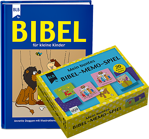 Bibel-Memo-Spiel + Bibel im Paket