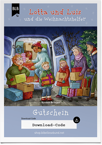 Lotta und Luis und die Weihnachtshelfer - Download-Code-Karte