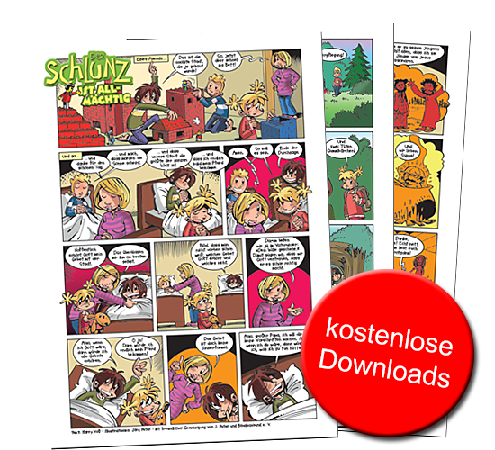 Schlunz-Comics für Ihren Gemeindebrief