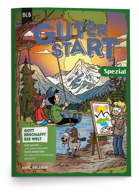 Gott erschafft die Welt